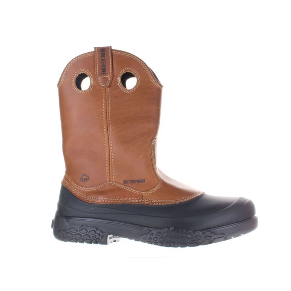 Wolverine Brown and Black Men's Boots
